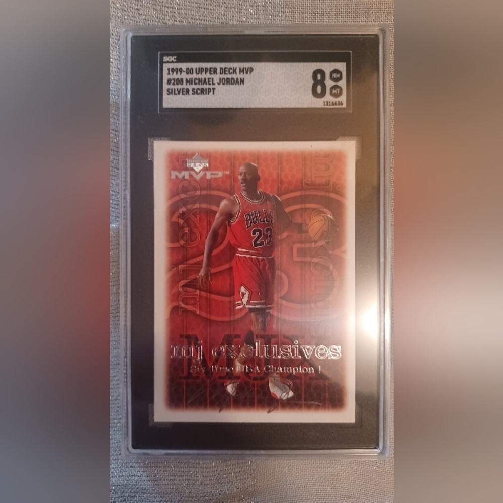 1999-00 Upper Deck MVP Michael Jordan Card